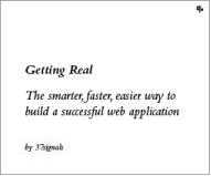 Getting Real - The Book