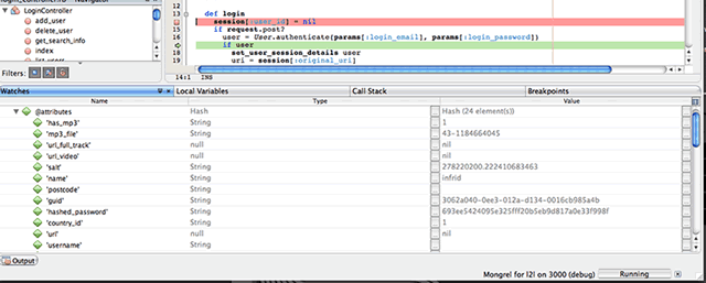 Netbeans 6.0 Debugging